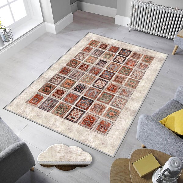 Conceptum Hypnose Kusový koberec EEXFAB808, Vícebarevná