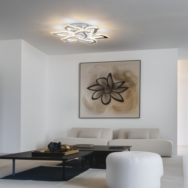 Brilagi - LED Stmívatelný přisazený lustr TWIST LED/180W/230V 3000-6500K + DO