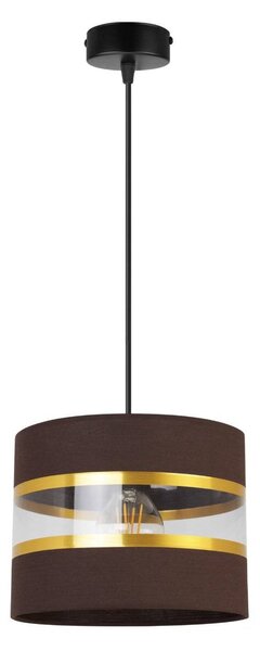 Závěsné svítidlo Elegance, 1x textilní stínítko (výběr ze 6 barev), (výběr ze 2 barev konstrukce), g