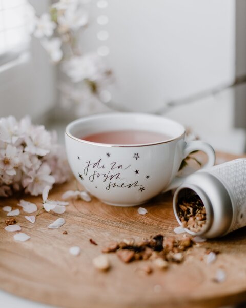 Porcelánový hrnek Jdi za svým snem 300 ml