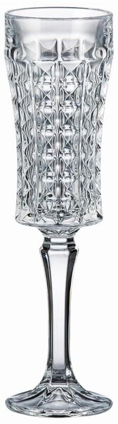 BOHEMIA DIAMOND SKLENICE NA ŠAMPAŇSKÉ 120 ML SADA 6 KS