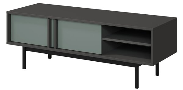 TV stolek/skříňka Alsento 10 (antracit + aloe)