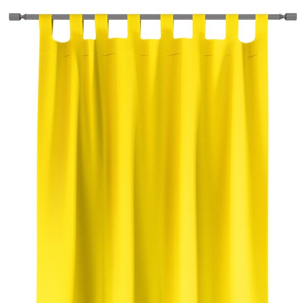 Stínicí závěs OXFORD TAB PU | 140 x 250 cm Barva: Žlutá