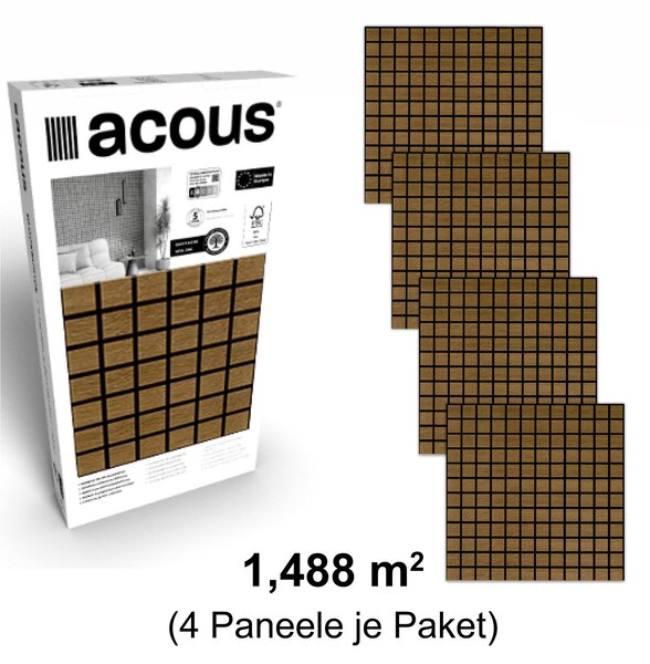 AKUSTICKÝ PANEL 61/61/0.08 cm