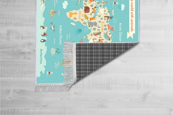 ASIR Koberec 80 x 150 MAPA více barev