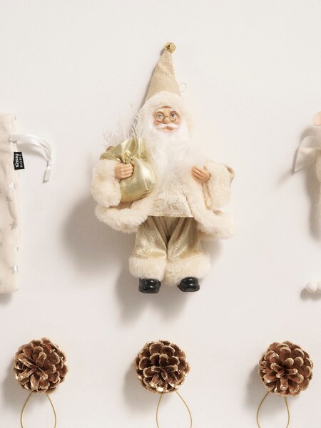 Sinsay - Dekorační figurka Santa Clause - zlatá