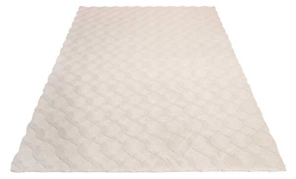 Obsession, Kusový koberec Diamond Cut 800 Cream, 80x150, béžová, ložnice