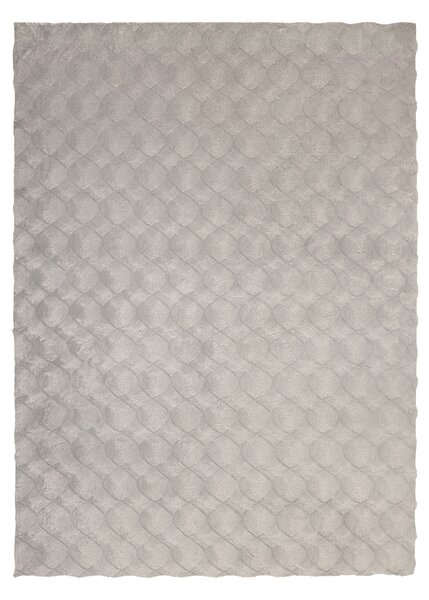 Obsession, Kusový koberec Diamond Cut 800 Grey, 80x150, šedá, ložnice