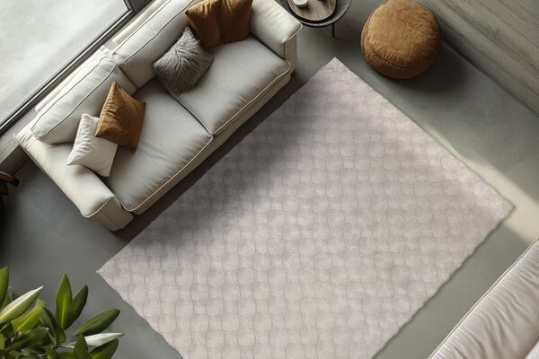 Obsession, Kusový koberec Diamond Cut 800 Grey, 80x150, šedá, ložnice