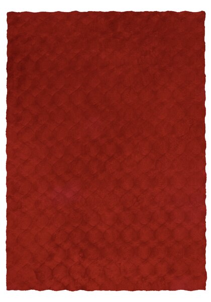 Obsession, Kusový koberec Diamond Cut 800 Red, 80x150, červená, ložnice