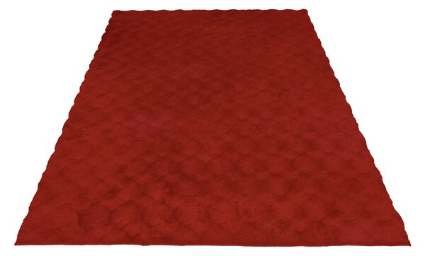 Obsession, Kusový koberec Diamond Cut 800 Red, 80x150, červená, ložnice