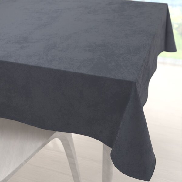 Biante Sametový čtvercový ubrus Velvet Premium SVP-004 Antracitově šedý 40x40 cm