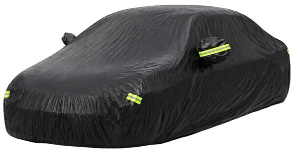 Verk 10169 Ochranná plachta na auto, vel. M, 140 x 337 x 108 cm, erná
