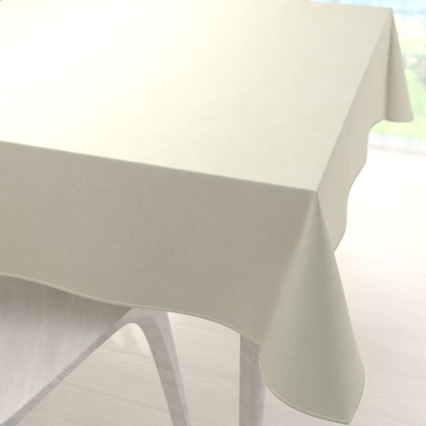 Biante Sametový čtvercový ubrus Velvet Premium SVP-003 Smetanový 40x40 cm