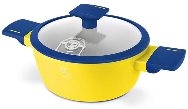 Kastrol s poklicí a titanovým povrchem 16 cm kolekce MIMONI