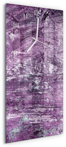 Skleněné hodiny vertikální Chaos zsppb-30x60-00081684