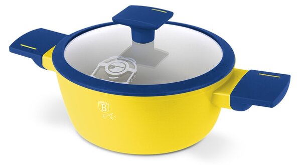 Kastrol s poklicí a titanovým povrchem 20 cm kolekce MIMONI