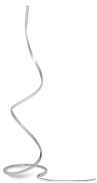 Mantra 5001 Nur, moderní stojací lampa se stmívačem, 22W LED 3000K, stříbrná/chrom, výška 184cm