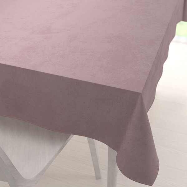 Biante Sametový obdélníkový ubrus Velvet Premium SVP-002 Starorůžový 60x100 cm