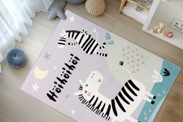 Obsession, Dětský kusový koberec Magic Kids ML 103 Daze, 115 x160, fialová, dětský pokoj