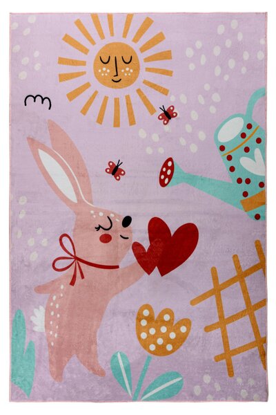 Obsession, Dětský kusový koberec Magic Kids ML 106 Lora, 115 x160, růžová, dětský pokoj