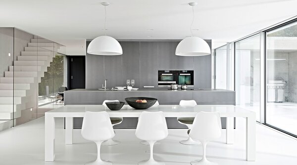 Flos F0001047 Skygarden S1, matně hnědé závěsné svítidlo s vnitřním štukem, 1x105W E27, prům. 60cm