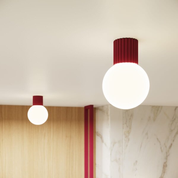 Sollux Lighting Halo stropní světlo 1x8 W bílá-vínová SL.1748