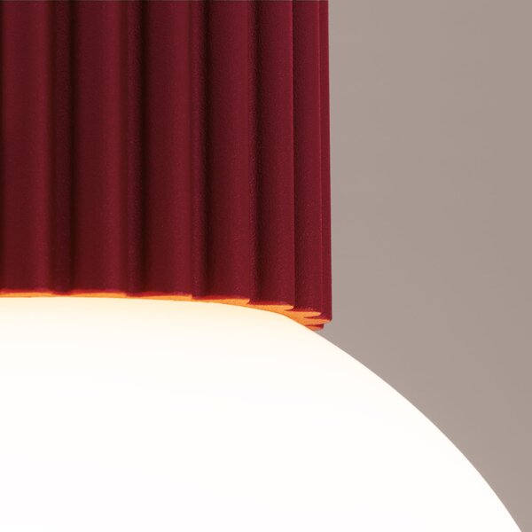 Sollux Lighting Halo stropní světlo 1x8 W bílá-vínová SL.1748