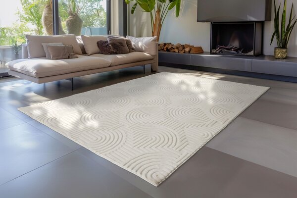 Obsession, Kusový koberec Zen Sei 200 Cream, 120x170, béžová, chodba / předsíň
