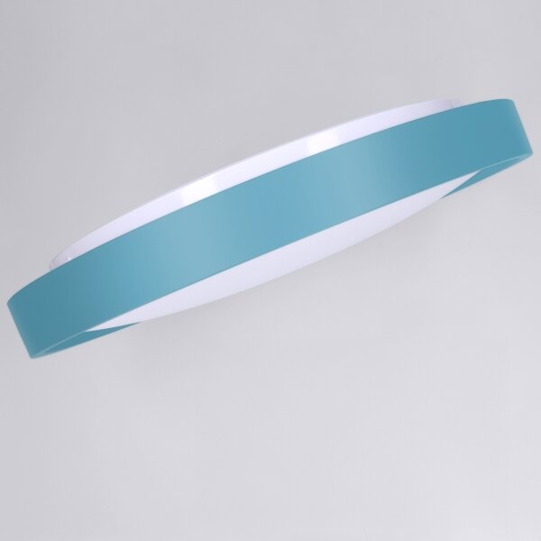 Brilagi-LED Stmív. svítidlo MATTEO LED/48W/230V 3000-6500K pr. 41 cm tyrkysov+DO