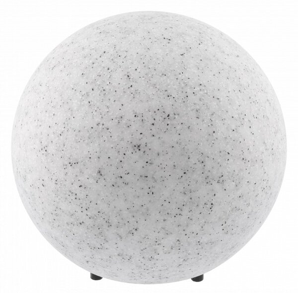 GTV Marmo venkovní stojací lampa 1x20 W bílá-šedá OS-MARMO25-00