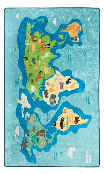 ASIR Koberec 140 x 190 MAPA více barev