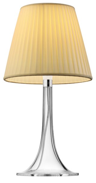 Flos F6255007 Miss K, stolní lampička se stmívačem, 1x70W E27, světle hnědý textil, výška 43cm