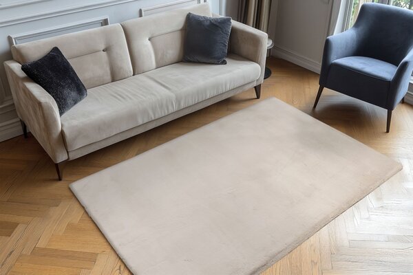 Obsession, Kusový koberec Milestone 600 Taupe, 80x150, hnědá, ložnice