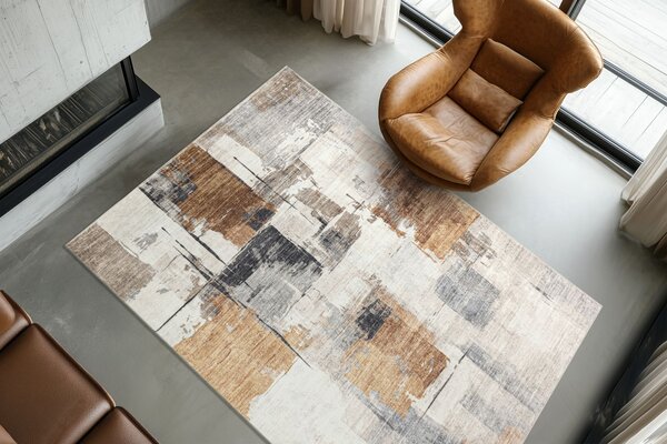 Obsession, Kusový koberec Posh 300 Terrakotta, 80x150, oranžová, chodba / předsíň