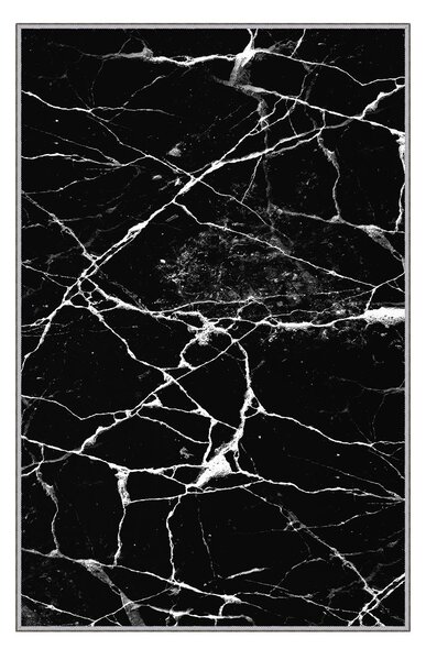 ASIR Koberec (80 x 120) EEXFAB818 černý mramor