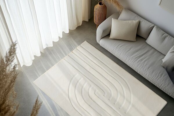 Obsession, Kusový koberec Zen Deluxe 700 Cream, 80x150, béžová, ložnice