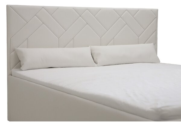 Čalouněná postel s úložným prostorem a matrací KRE 180 x 200 cm Černý