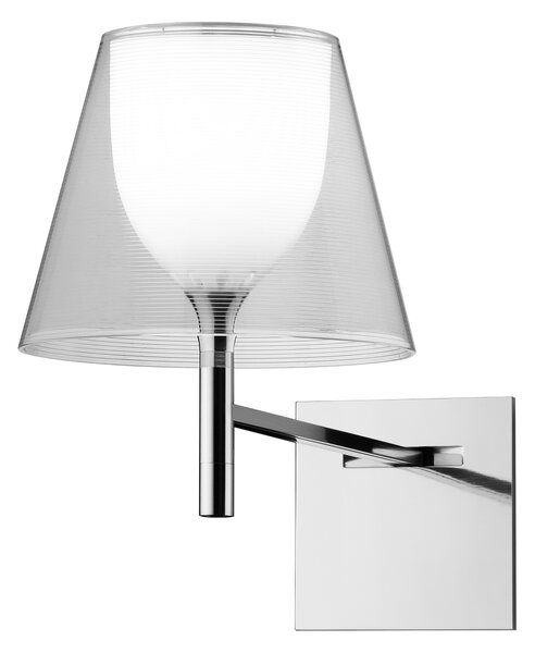 Flos F6307000 KTribe W, designové nástěnné lampa se stmívačem, 1x70W E27, čirá, výška 35cm