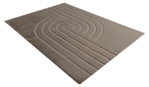 Obsession, Kusový koberec Zen Deluxe 700 Taupe, 80x150, hnědá, ložnice