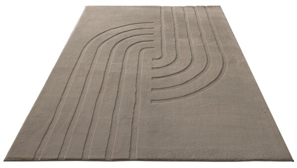 Obsession, Kusový koberec Zen Deluxe 700 Taupe, 80x150, hnědá, ložnice