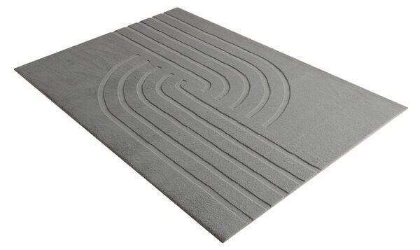 Obsession, Kusový koberec Zen Deluxe 700 Grey, 80x150, šedá, ložnice