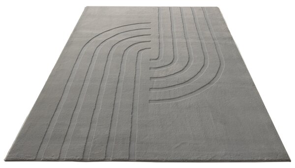 Obsession, Kusový koberec Zen Deluxe 700 Grey, 80x150, šedá, ložnice