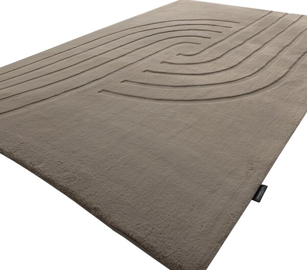 Obsession, Kusový koberec Zen Deluxe 700 Taupe, 80x150, hnědá, ložnice