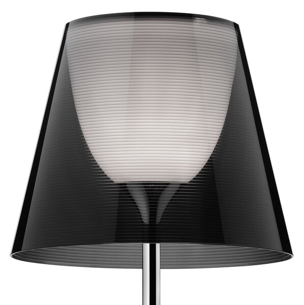 Flos F6301030 KTribe F3, designová stojací lampa se stmívačem, 1x205W E27, kouřová, výška 183cm