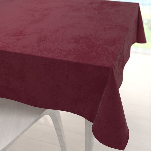 Biante Sametový čtvercový ubrus Velvet Premium SVP-010 Tmavě vínový 70x70 cm