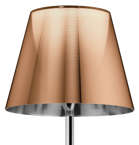 Flos F6305046 KTribe F2, designová stojací lampa se stmívačem, 1x150W E27, aluminizovaný bronz, výška 162cm