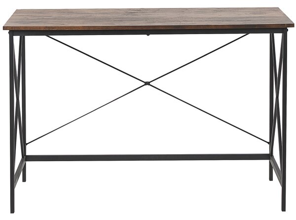 Pracovní stůl FUTON Tmavě hnědá 115 cm 60 cm