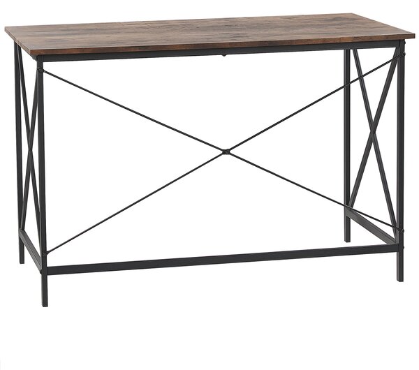 Pracovní stůl FUTON Tmavě hnědá 115 cm 60 cm