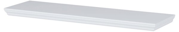 Nástěnná police 80 cm bílá P-025 WT